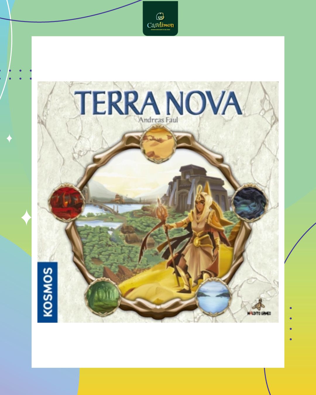 Terra Nova  - Juego de mesa Costa Rica - Carelimon Games