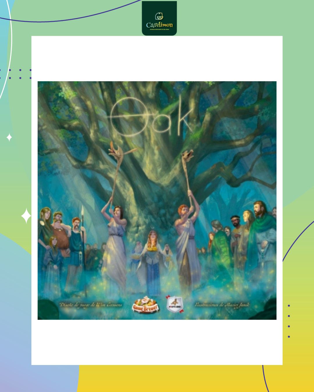 Oak  - Juego de mesa Costa Rica - Carelimon Games