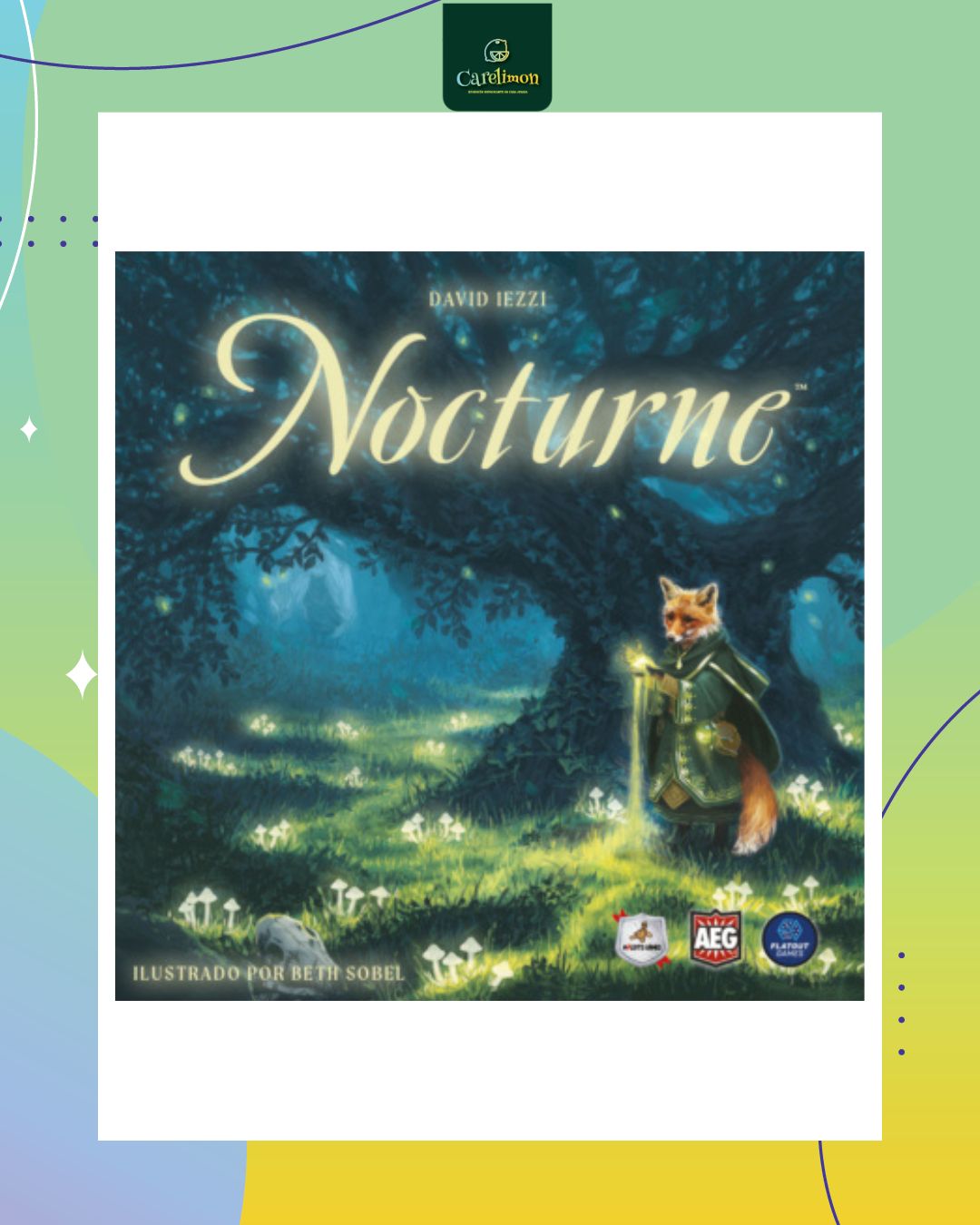Nocturne  - Juego de mesa Costa Rica - Carelimon Games