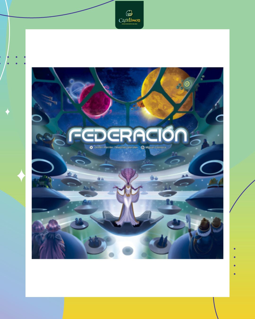 Federación  - Juego de mesa Costa Rica - Carelimon Games