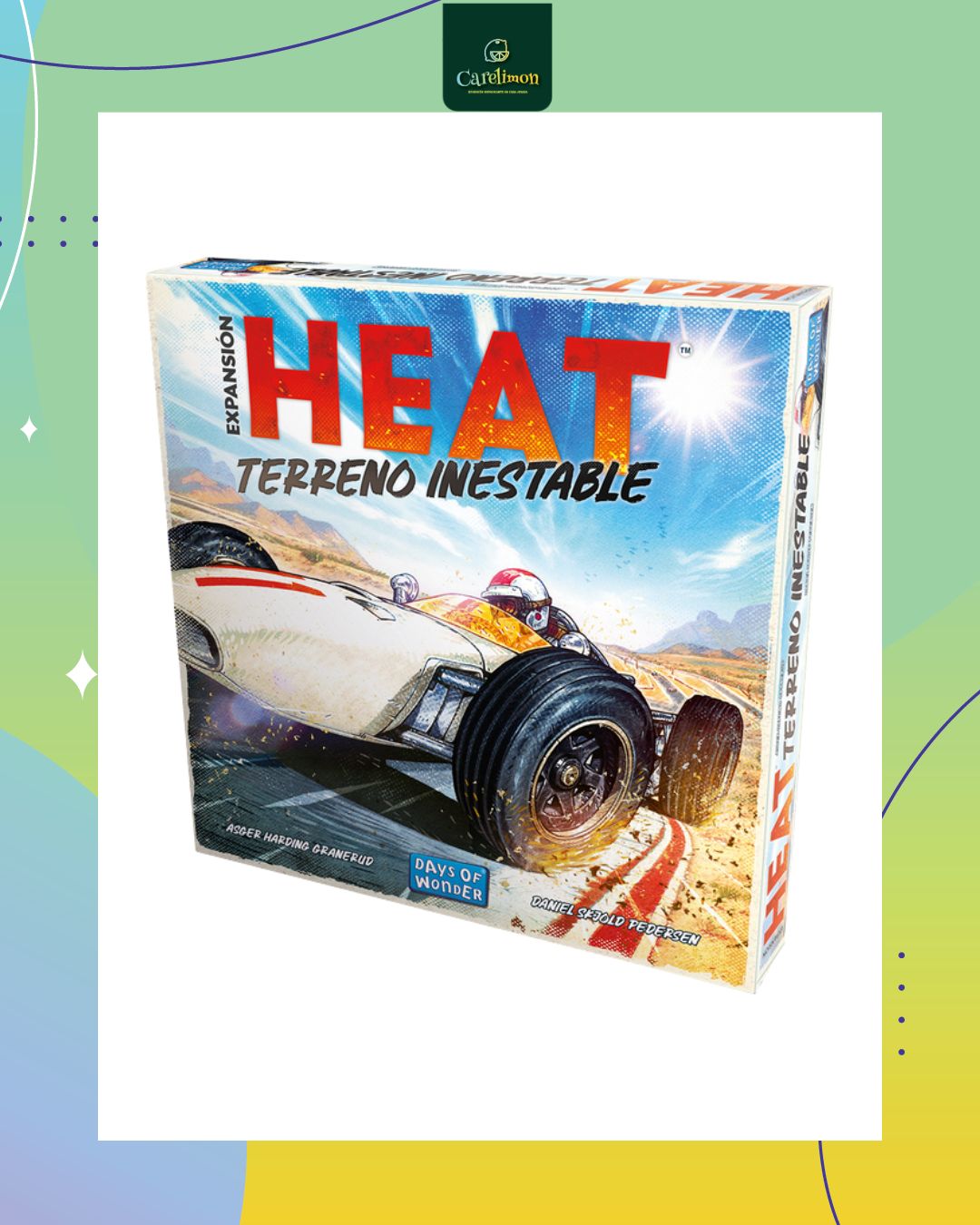 Heat - Terreno Inestable  - Juego de mesa Costa Rica - Carelimon Games