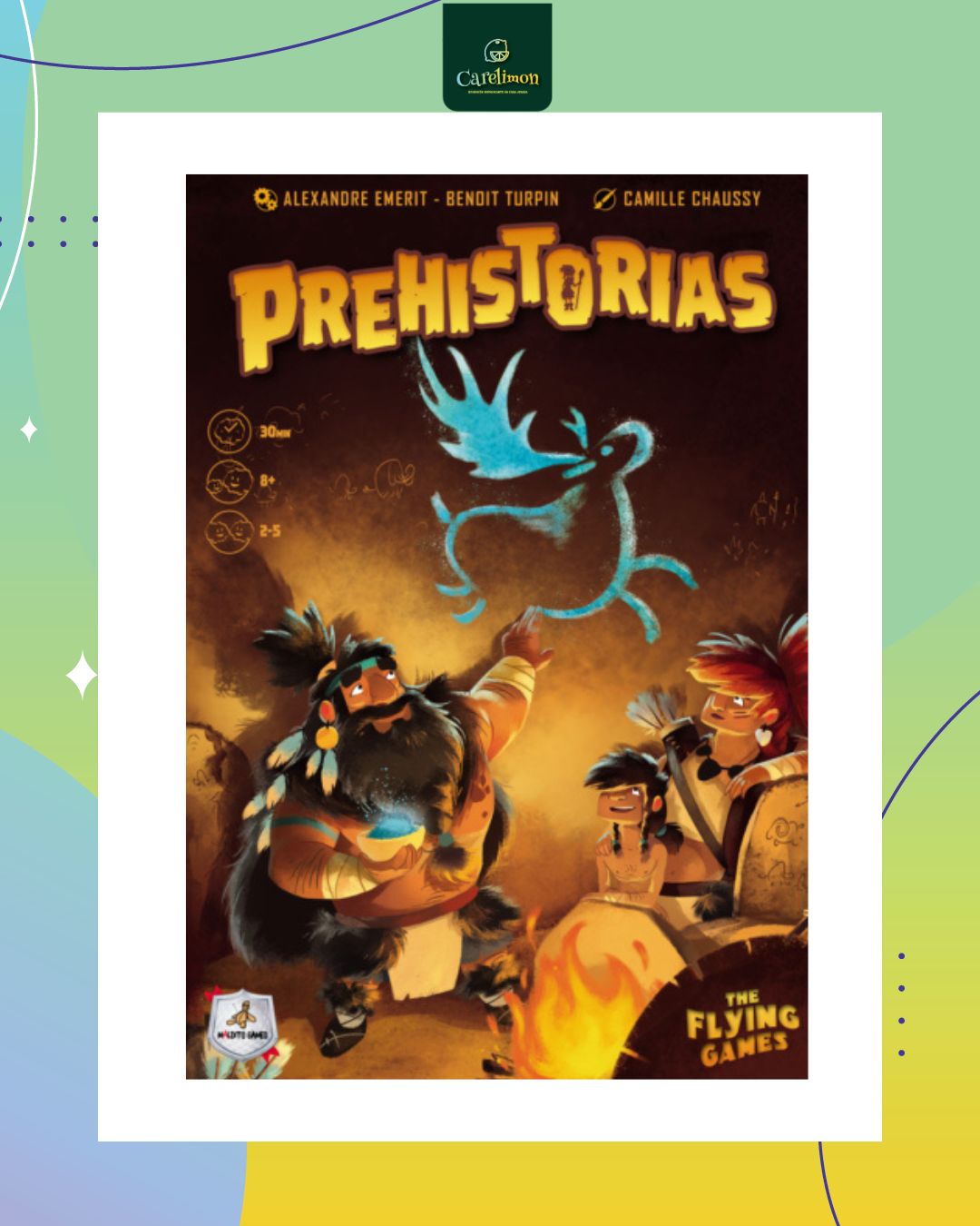 Prehistorias  - Juego de mesa Costa Rica - Carelimon Games