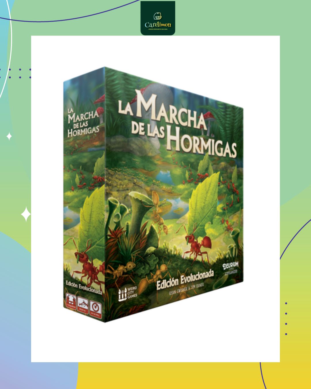 La Marcha de las Hormigas  - Juego de mesa Costa Rica - Carelimon Games
