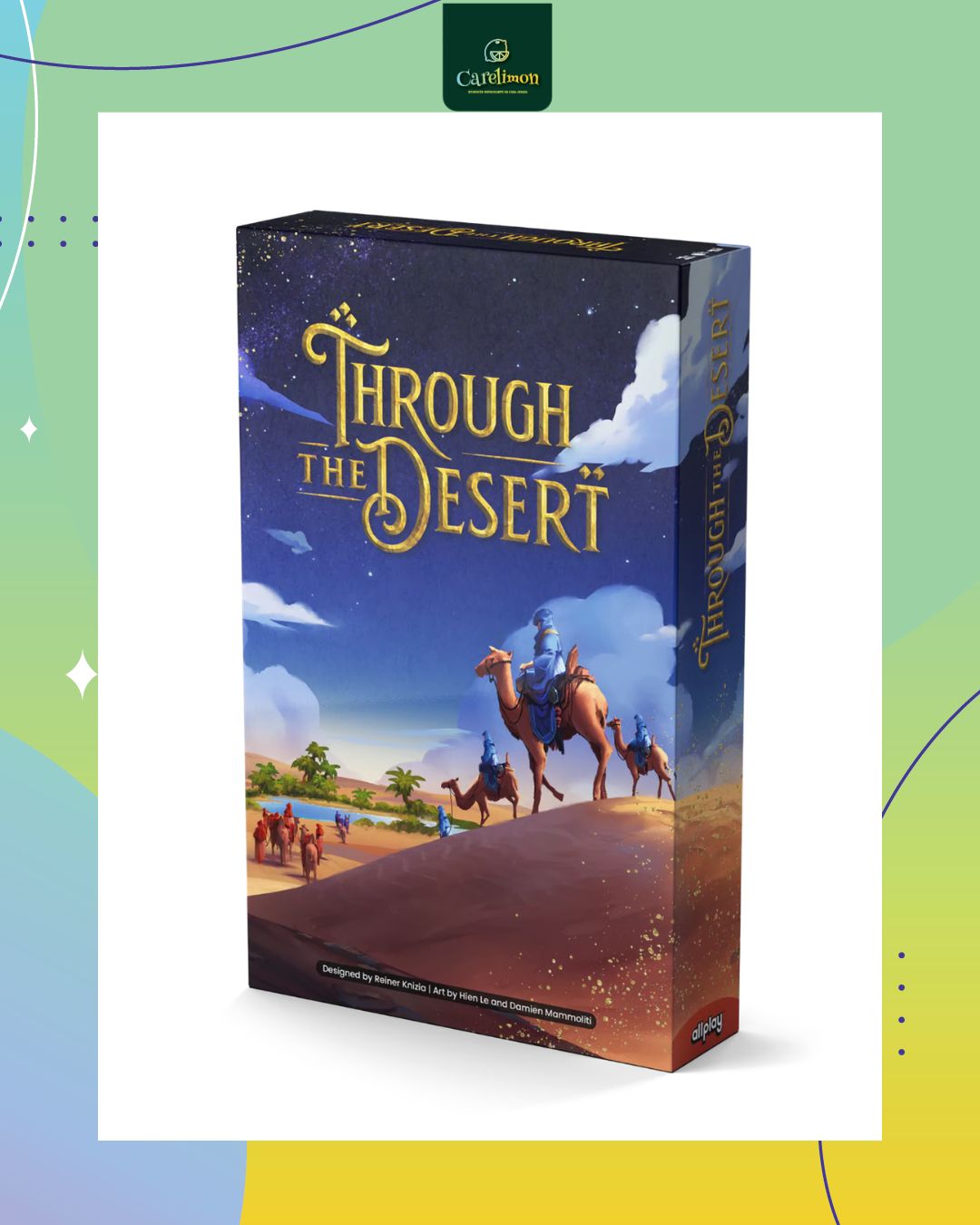 Through The Desert  - Juego de mesa Costa Rica - Carelimon Games
