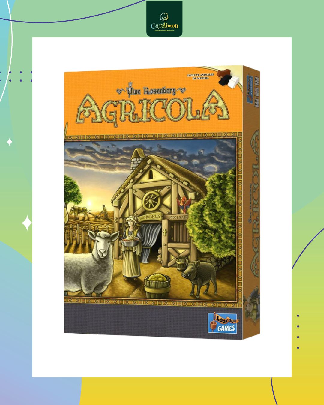 Agrícola  - Juego de mesa Costa Rica - Carelimon Games
