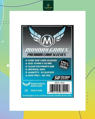 Fundas protectora para cartas (59mm x 92mm) - Juego de mesa Costa Rica - Carelimon Games