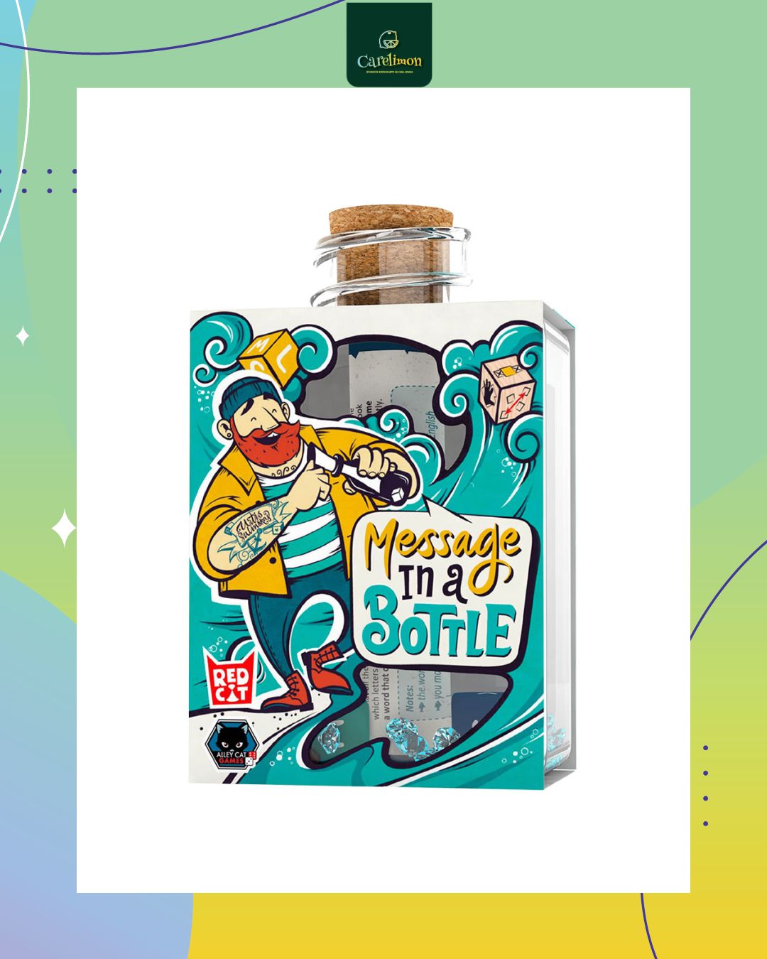Message In a Bottle  - Juego de mesa Costa Rica - Carelimon Games