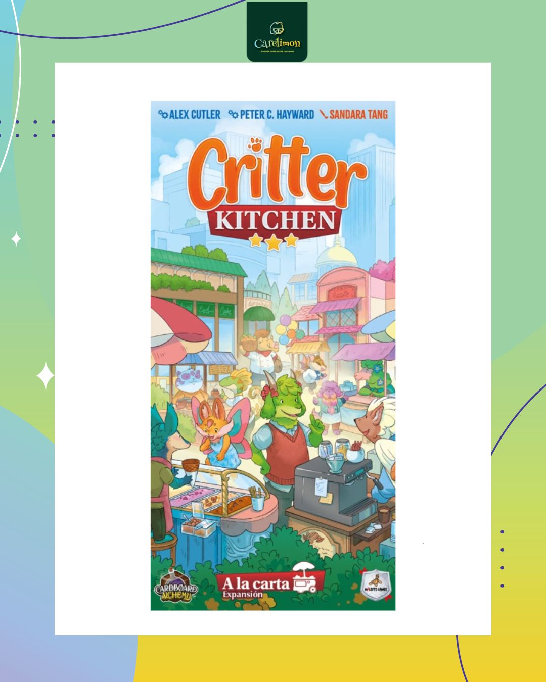 Critter Kitchen - Expansión A la Carta - Juego de mesa Costa Rica - Carelimon Games