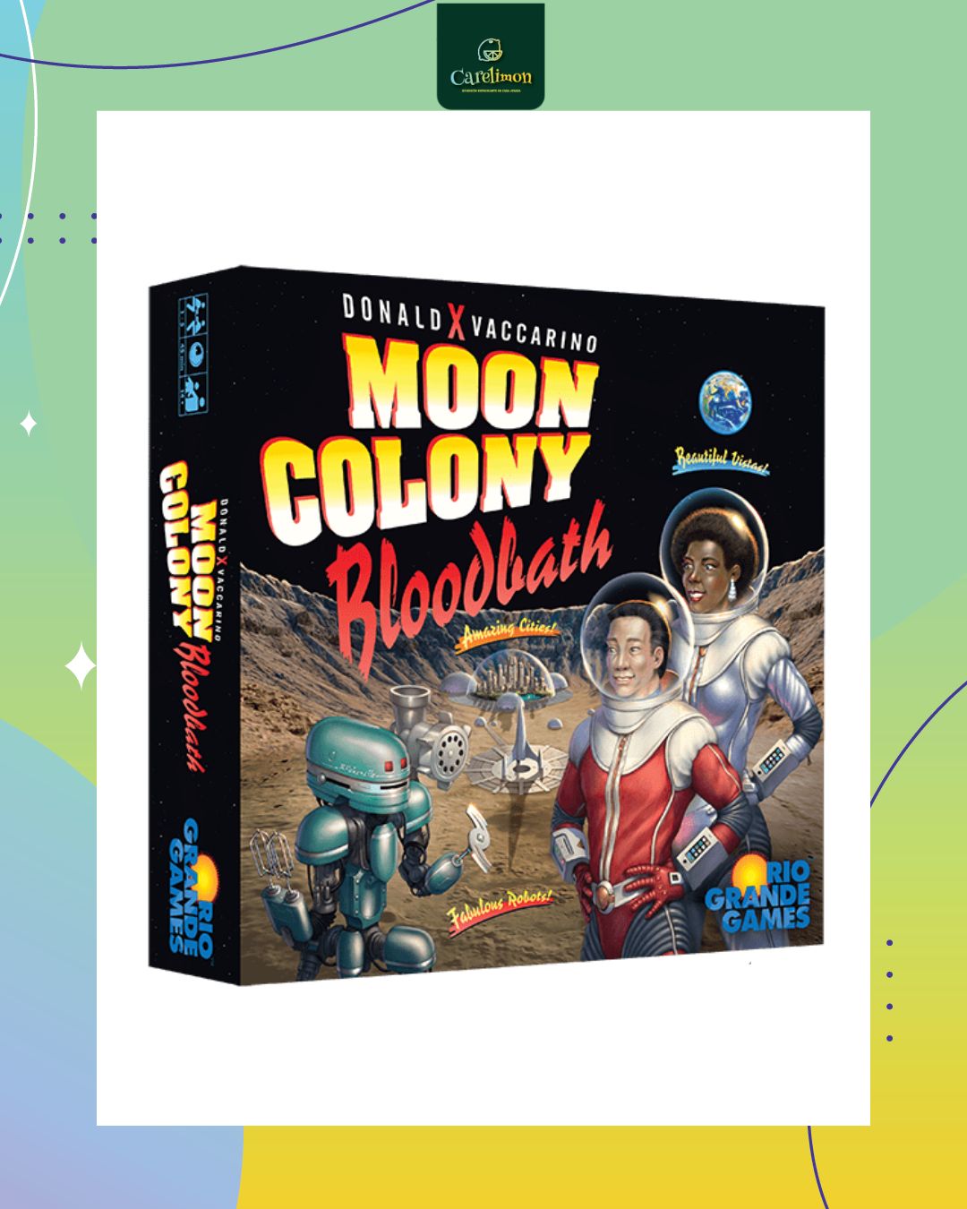 Moon Colony Bloodbath  - Juego de mesa Costa Rica - Carelimon Games