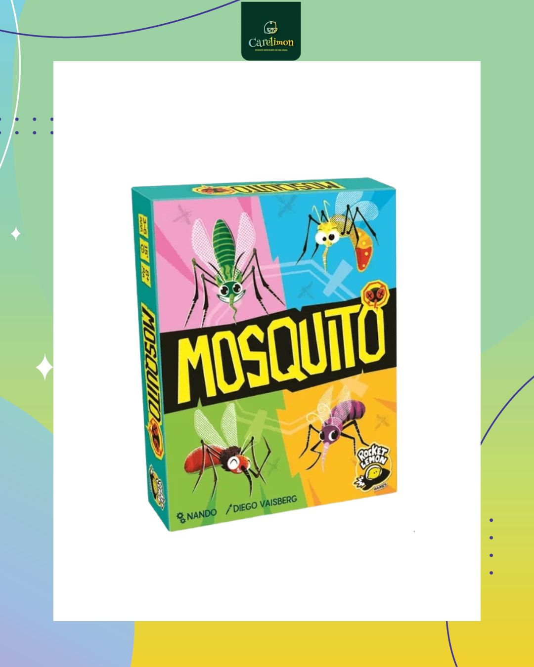 Mosquito  - Juego de mesa Costa Rica - Carelimon Games