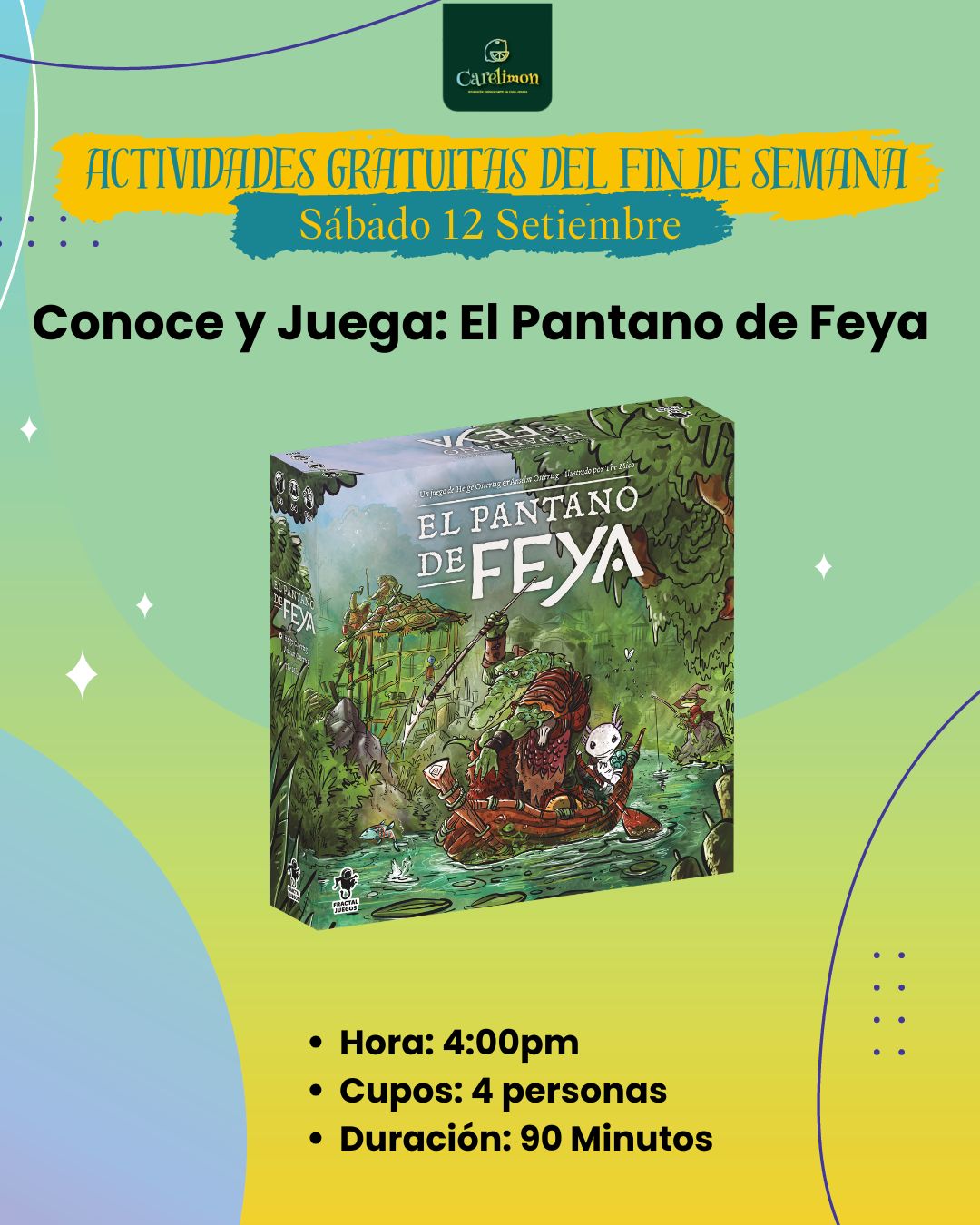 Evento - Sábado 12 - Pantano de Feya