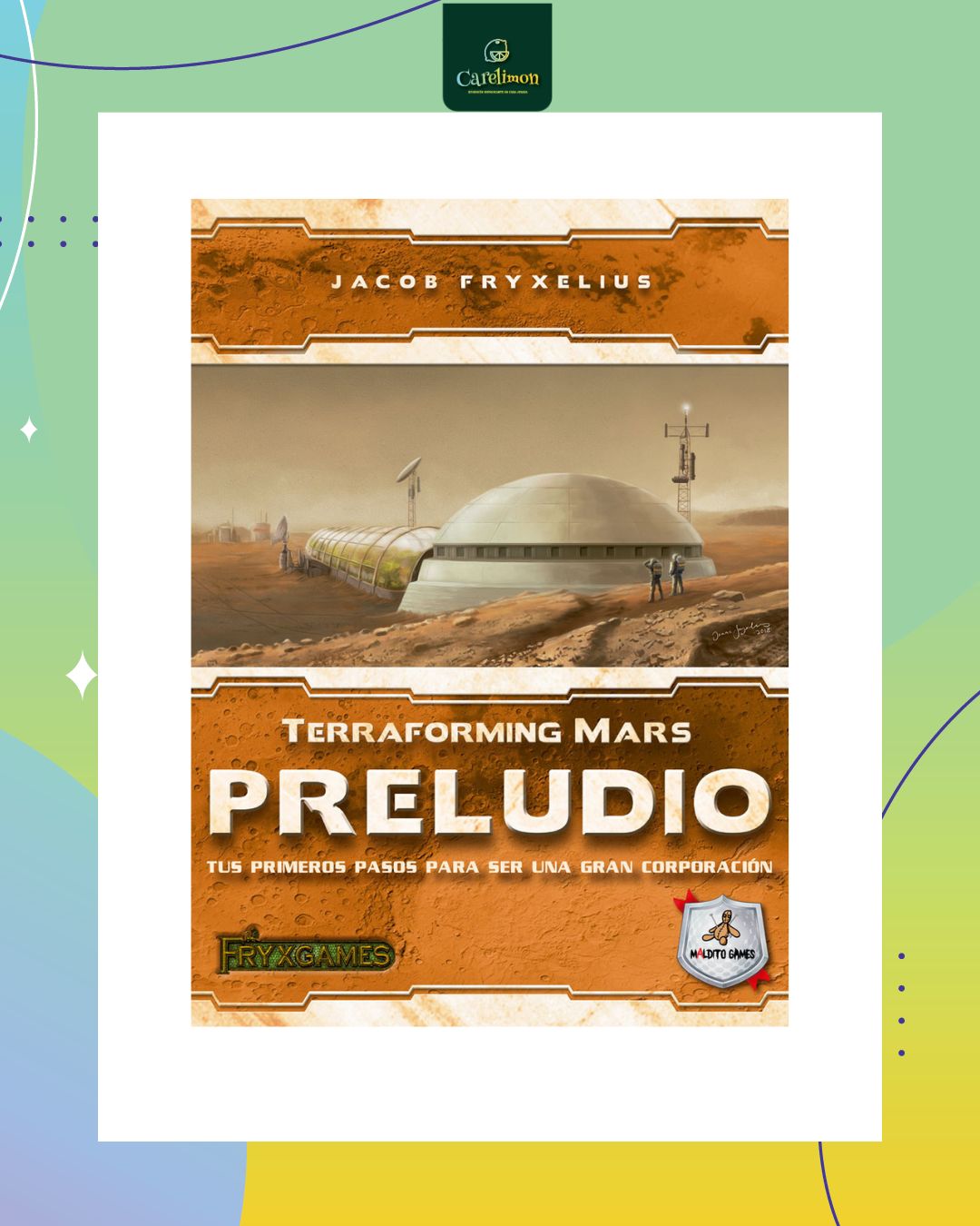 Terraforming Mars - Preludio  - Juego de mesa Costa Rica - Carelimon Games