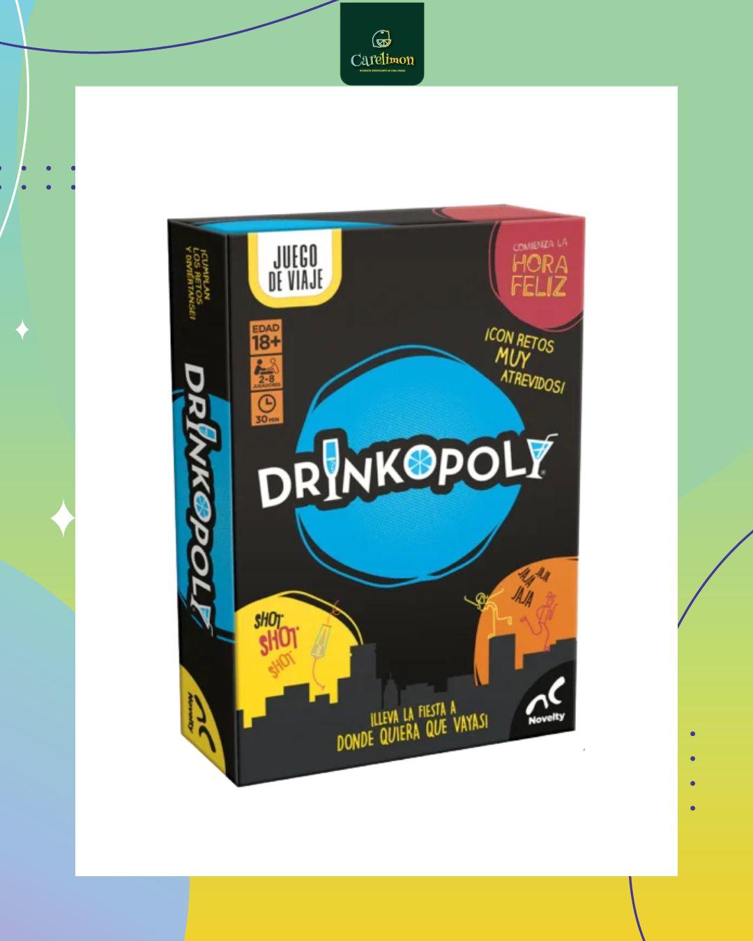 Drinkopoly  - Juego de mesa Costa Rica - Carelimon Games