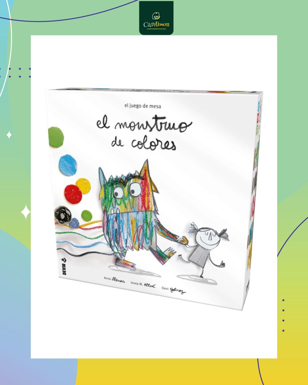 El Monstruo de Colores - Juego de mesa Costa Rica - Carelimon Games
