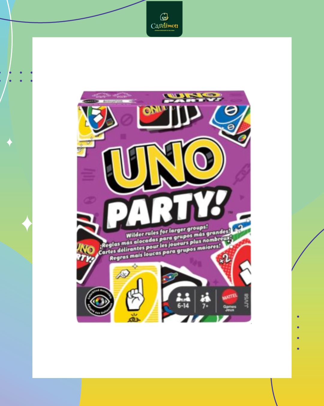Uno - Party! - Juego de mesa Costa Rica - Carelimon Games