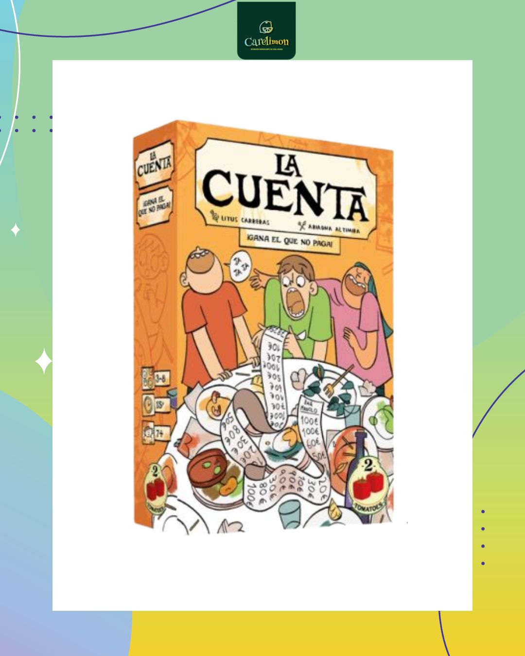 La Cuenta  - Juego de mesa Costa Rica - Carelimon Games