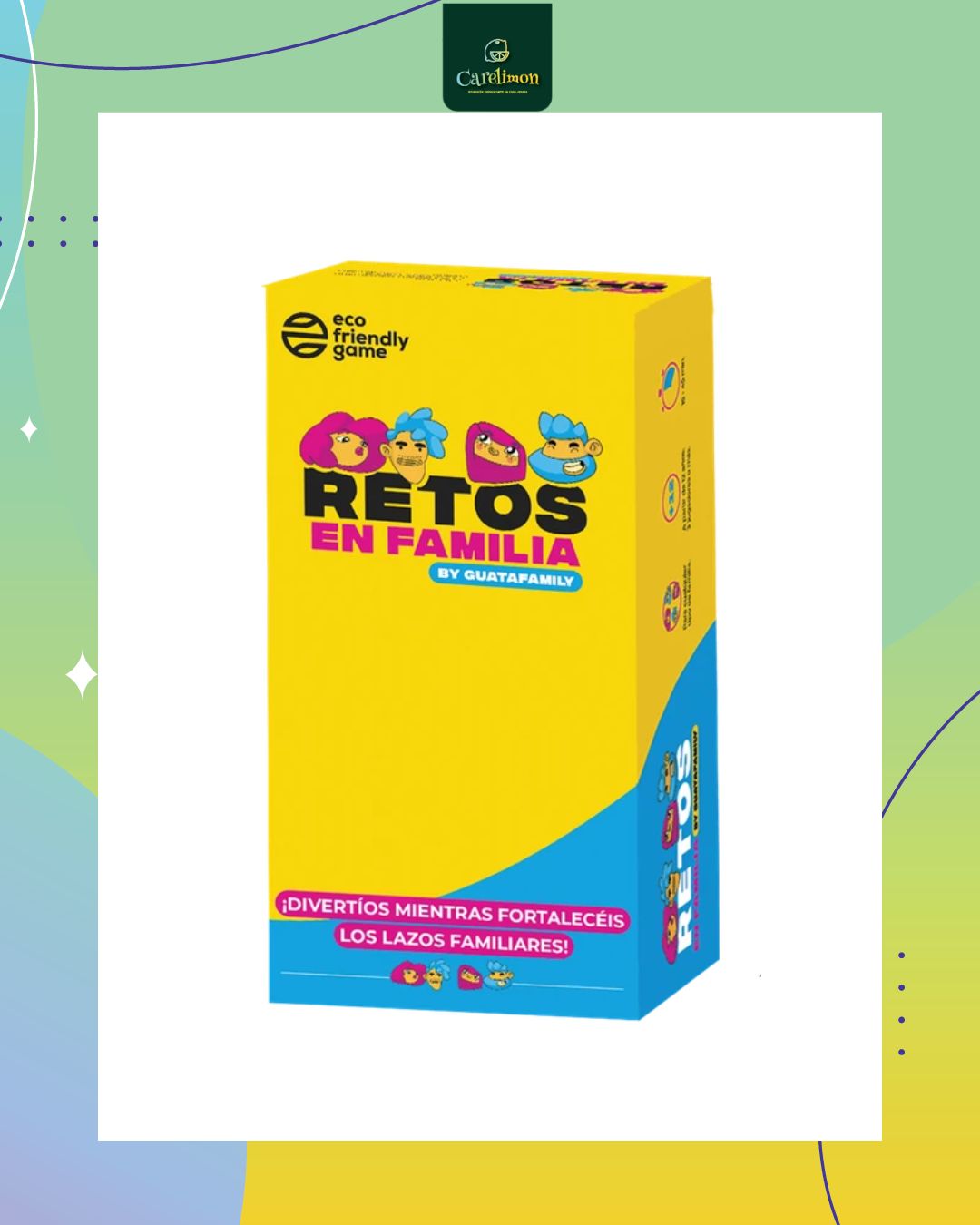 Retos en Familia - Juego de mesa Costa Rica - Carelimon Games