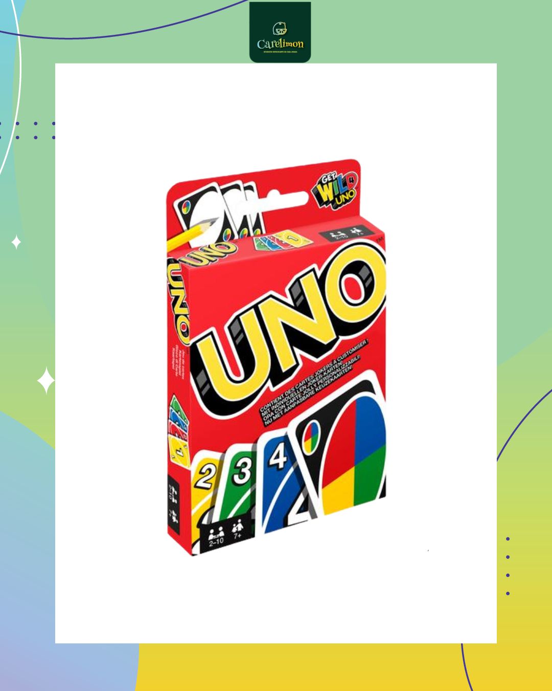 Uno  - Juego de mesa Costa Rica - Carelimon Games