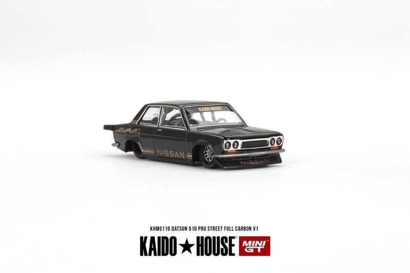 Datsun 510 Pro Street Full Carbon 1/64
