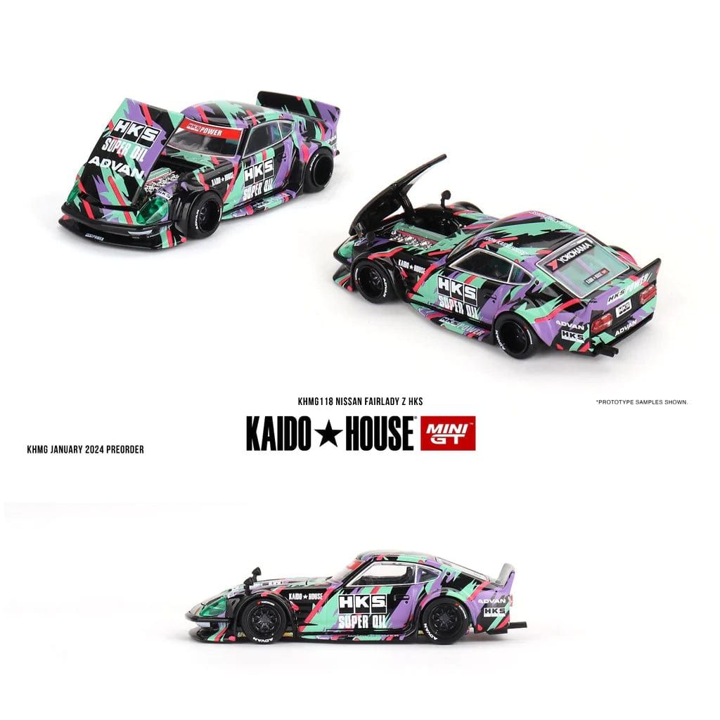 Nissan Fairlady Z HKS V1 1/64