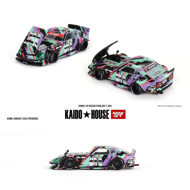 Nissan Fairlady Z HKS V1 1/64