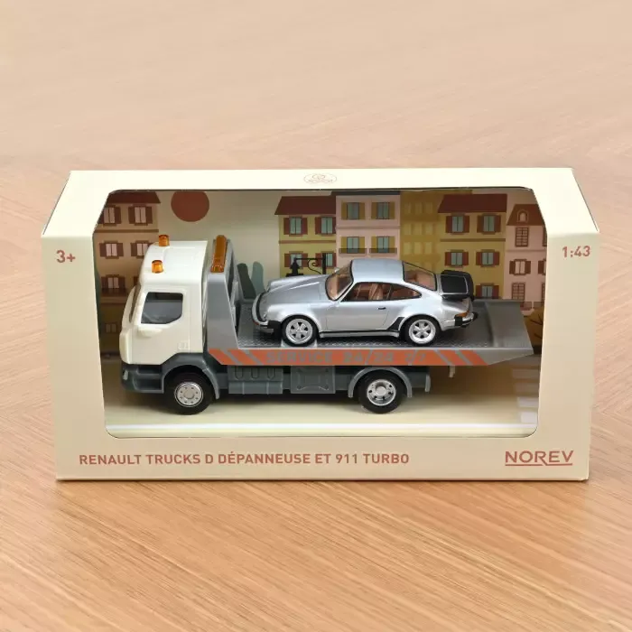 Renault Trucks &amp; Porsche 911 Turbo 1/43