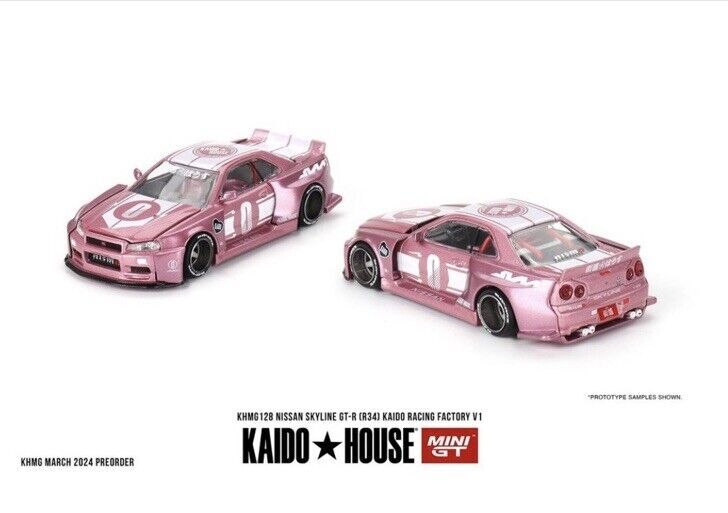 Nissan Skyline GT-R R34 1/64
