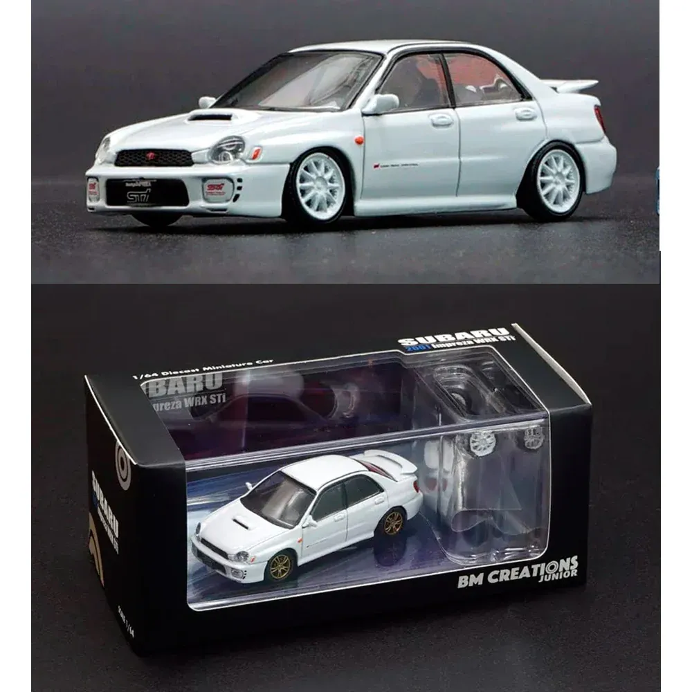 2001 Subaru Impreza WRX STI 1/64 White