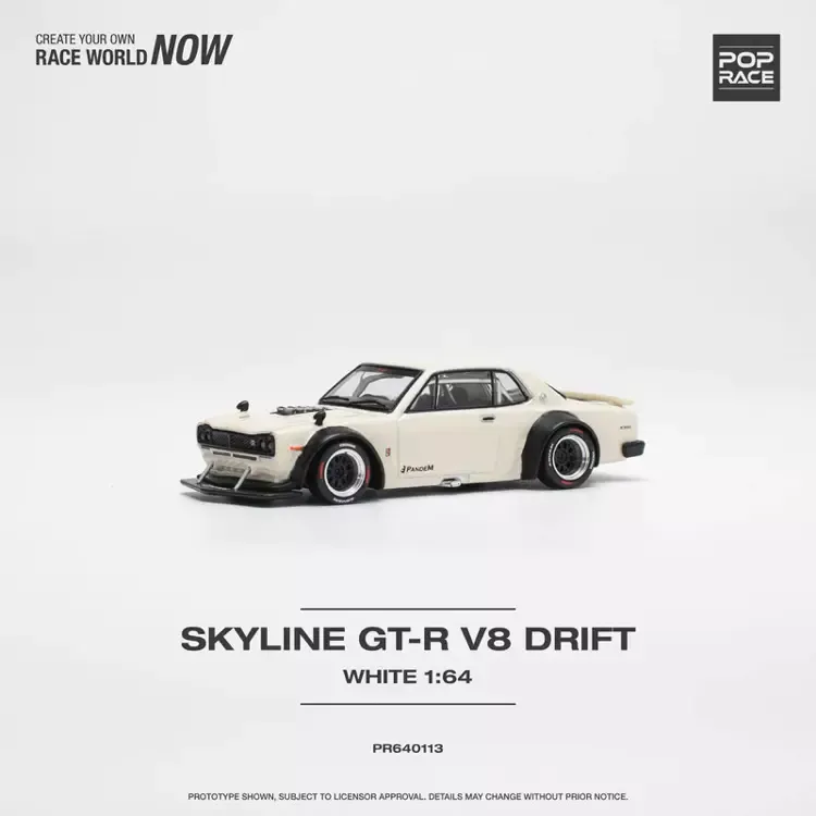 Skyline GT-R V8 Drift Hakosuka 1/64