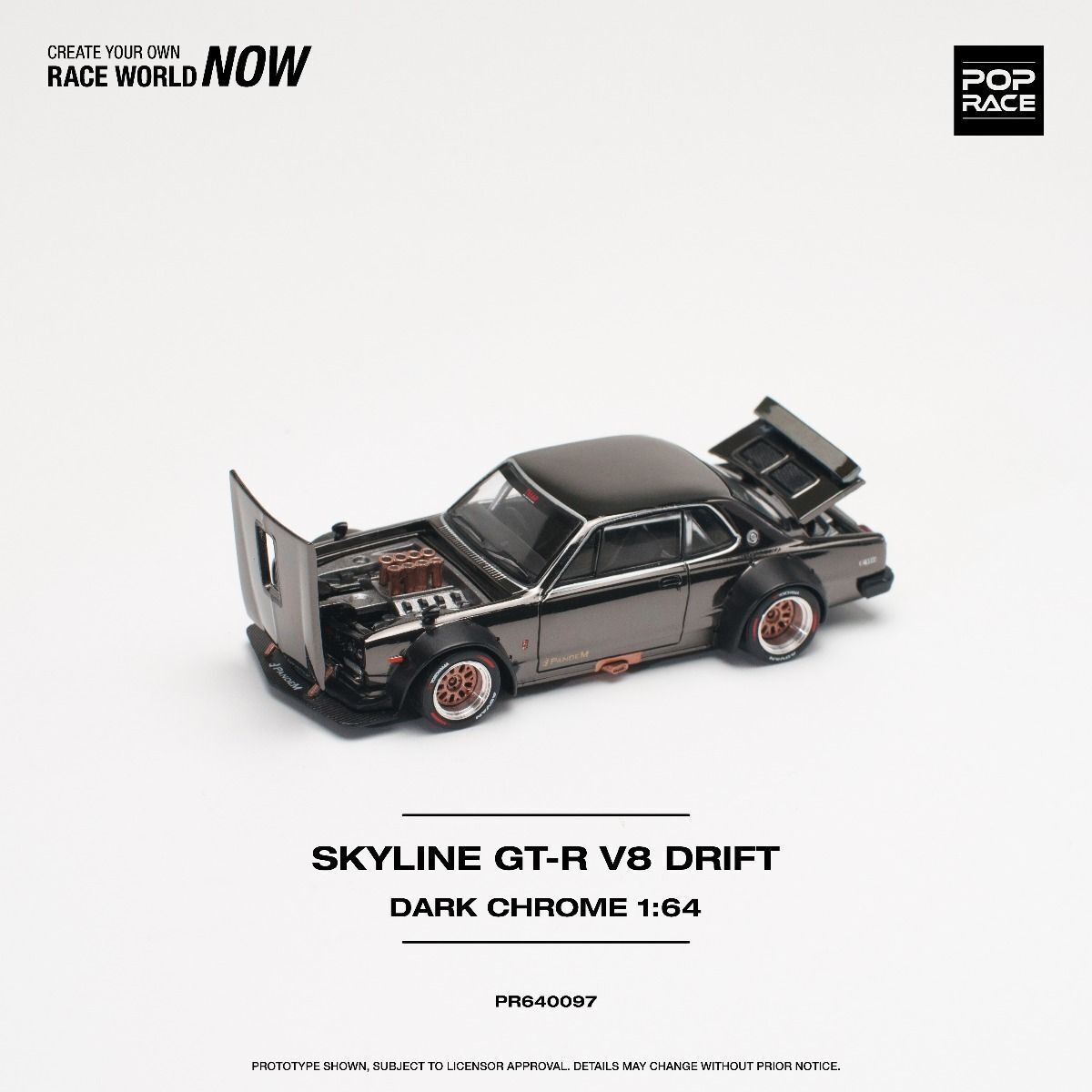 Skyline GT-R V8Drift Hakosuka 1/64