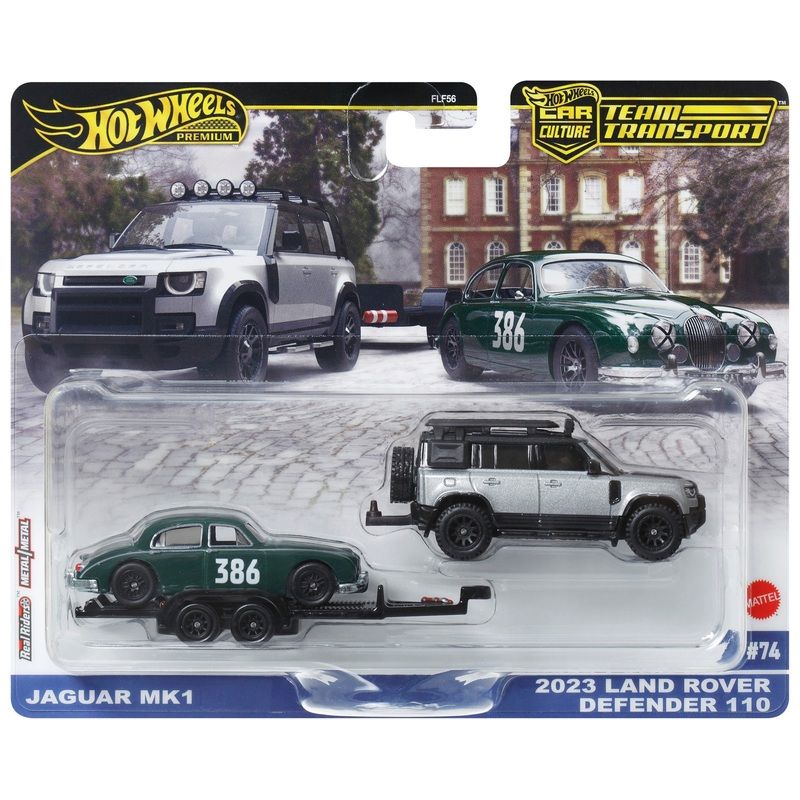 Jaguar MK1 / Land Rover Defender 110 1/64