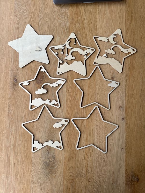 Schilderset - Ster (DIY)
