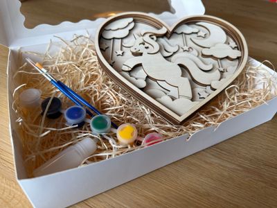 Schilderset - Unicorn Heart (DIY)