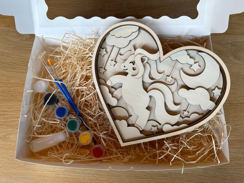 Schilderset - Unicorn Heart (DIY)