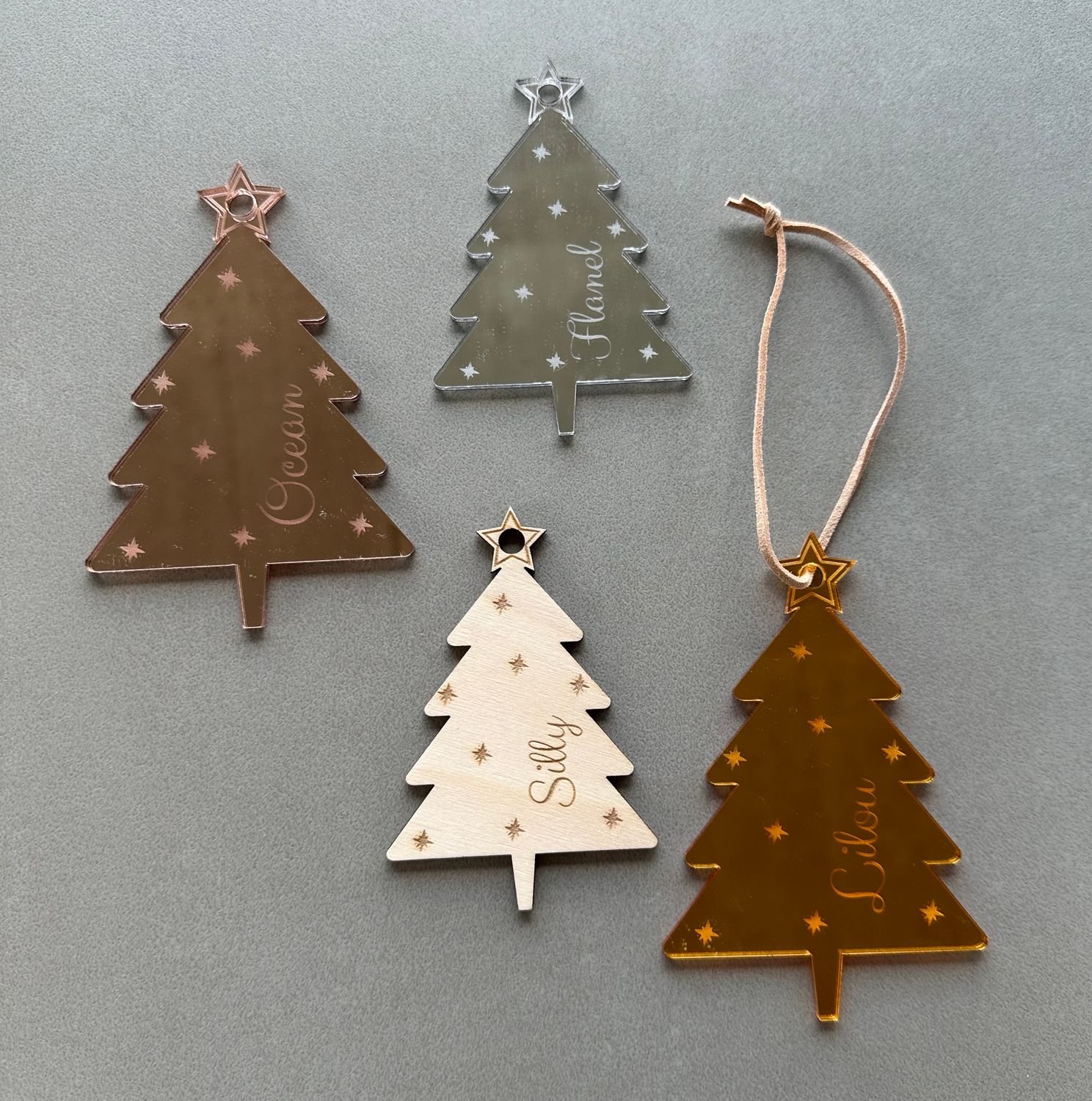 Kerstboom - Gepersonaliseerd met naam