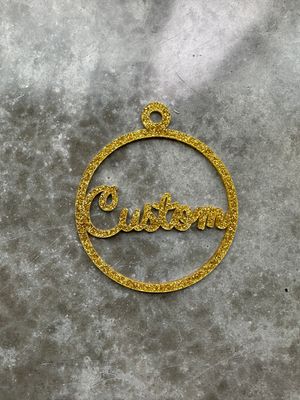 Kerstbal - Gepersonaliseerd met naam