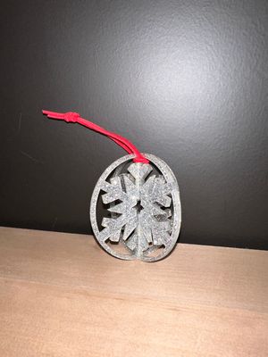 Kerstbal - Sneeuwvlok