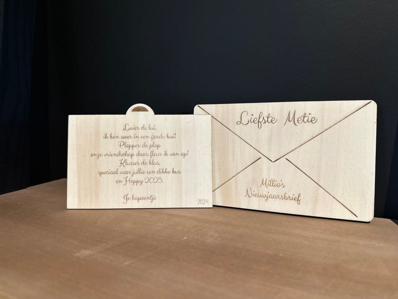 Kerst/Nieuwjaarsbrief - Envelop