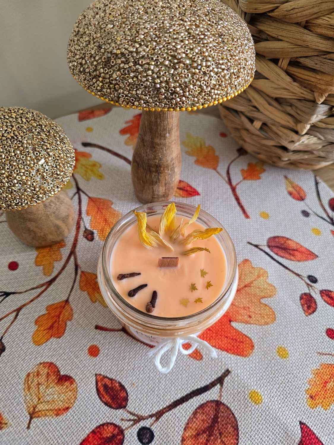 CIASTO DYNIOWE zapachowa świeca sojowa z drewnianym knotem 330 ml