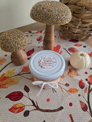 SOCZYSTA POMARAŃCZA zapachowa świeca sojowa z drewnianym knotem 235 ml