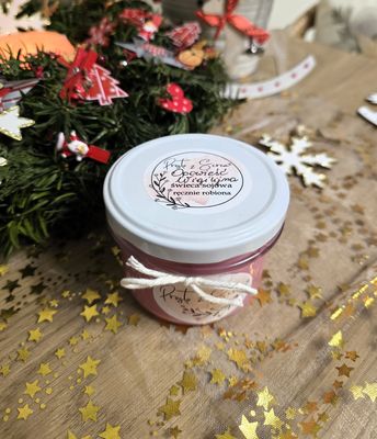 OPOWIEŚĆ WIGILIJNA zapachowa świeca sojowa z drewnianym knotem 235 ml
