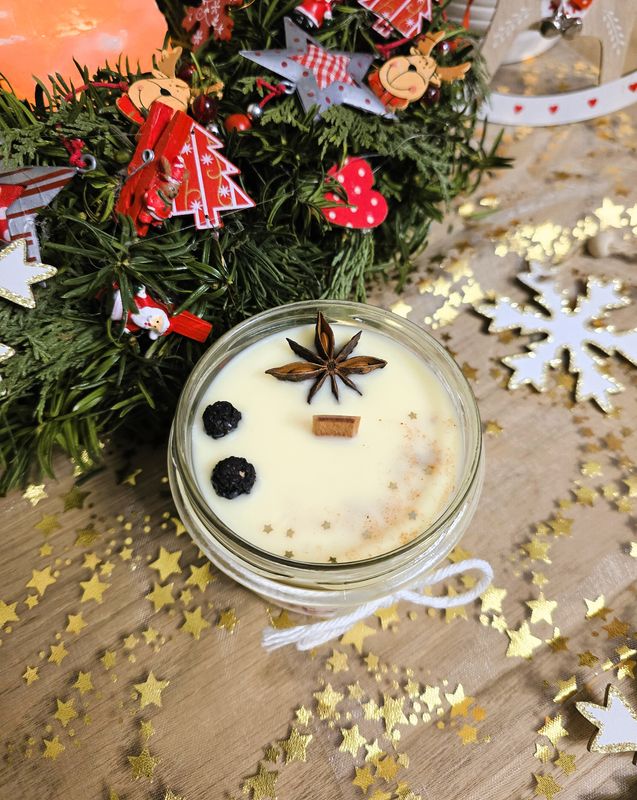 PIECZONE JABŁKO zapachowa świeca sojowa z drewnianym knotem 235 ml