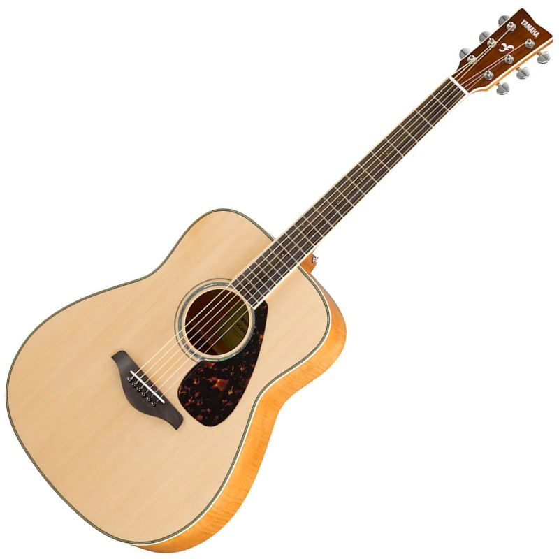 Yamaha FG840 Acoustic Guitar Solid Spruce Top - Natural