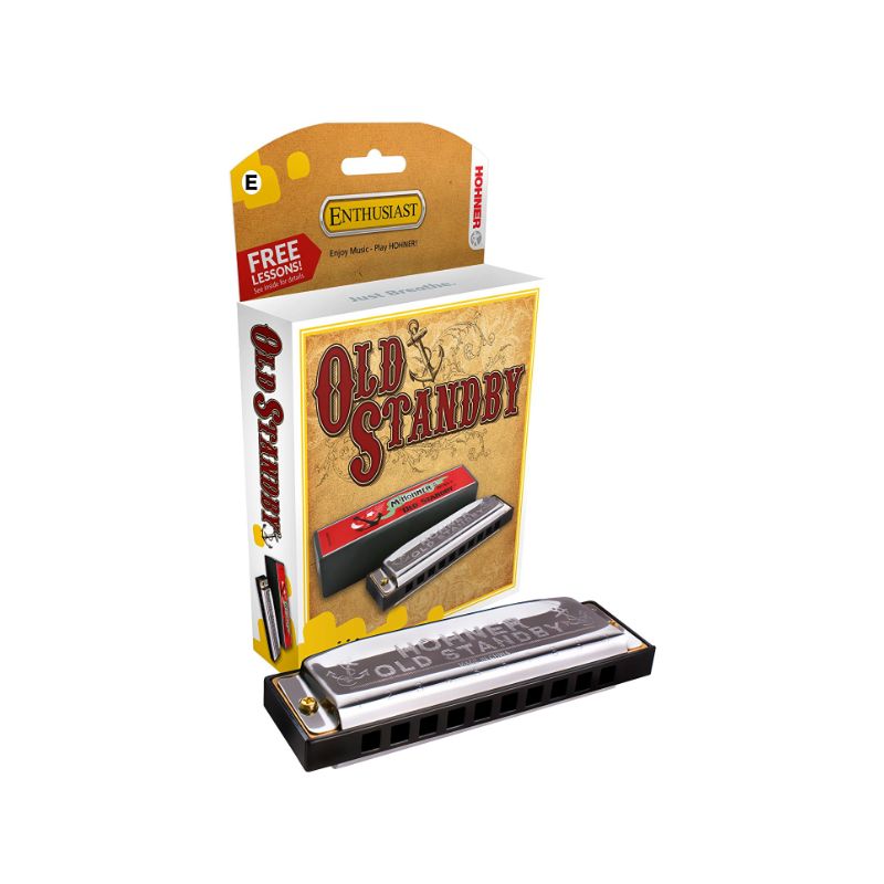Hohner 34B-BX-E Old Standby Harmonica (Key of E)