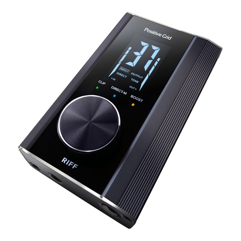 Positive Grid RIFF Guitar Audio Interface - Black