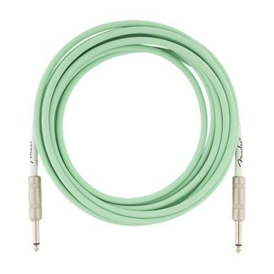 Fender Original Series Straight to Straight Instrument Cable - 15 foot Surf Green