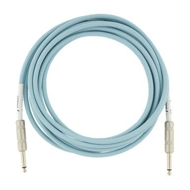 Fender Original Series 15&#39; Instrument Cable - Daphne Blue