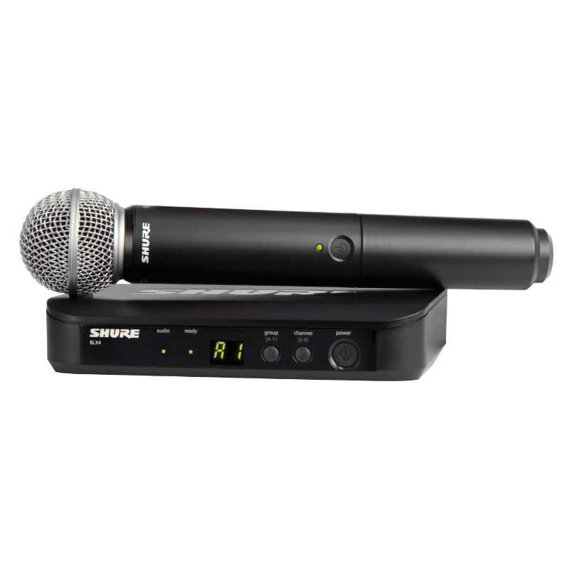 Shure BLX24/SM58 Wireless Handheld Microphone System - H9 Band