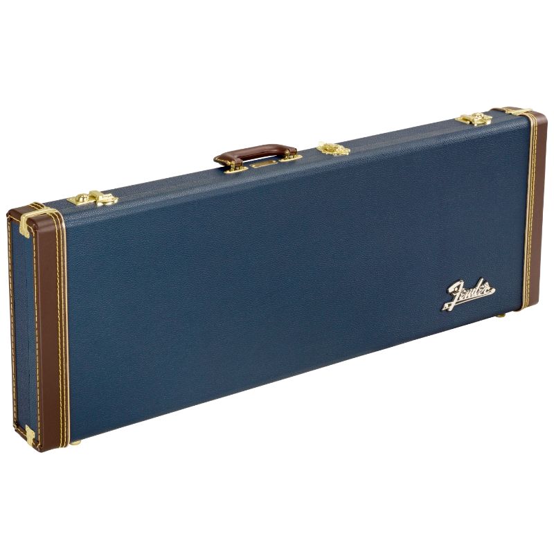 Fender Classic Series Wood Case for Strat/Tele - Navy Blue