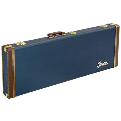 Fender Classic Series Wood Case for Strat/Tele - Navy Blue